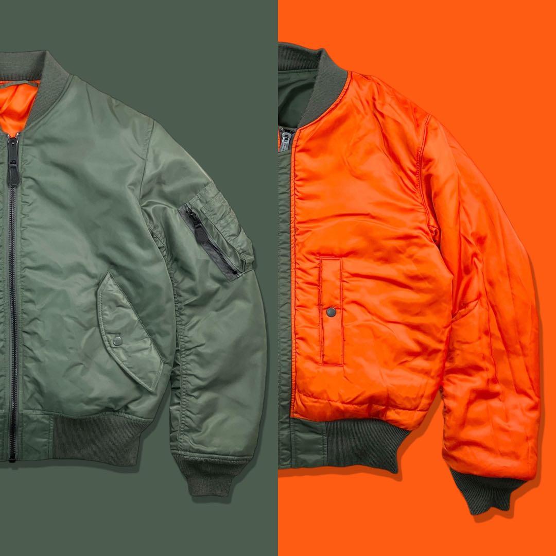 AVIREX アヴィレックス MA1 ミリタリー リバーシブルフライト