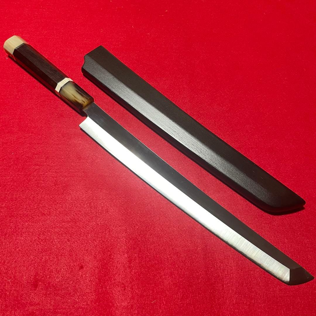 先丸柳刃 本焼 八角柄 - WWW.MISATO-SINKO.SITE