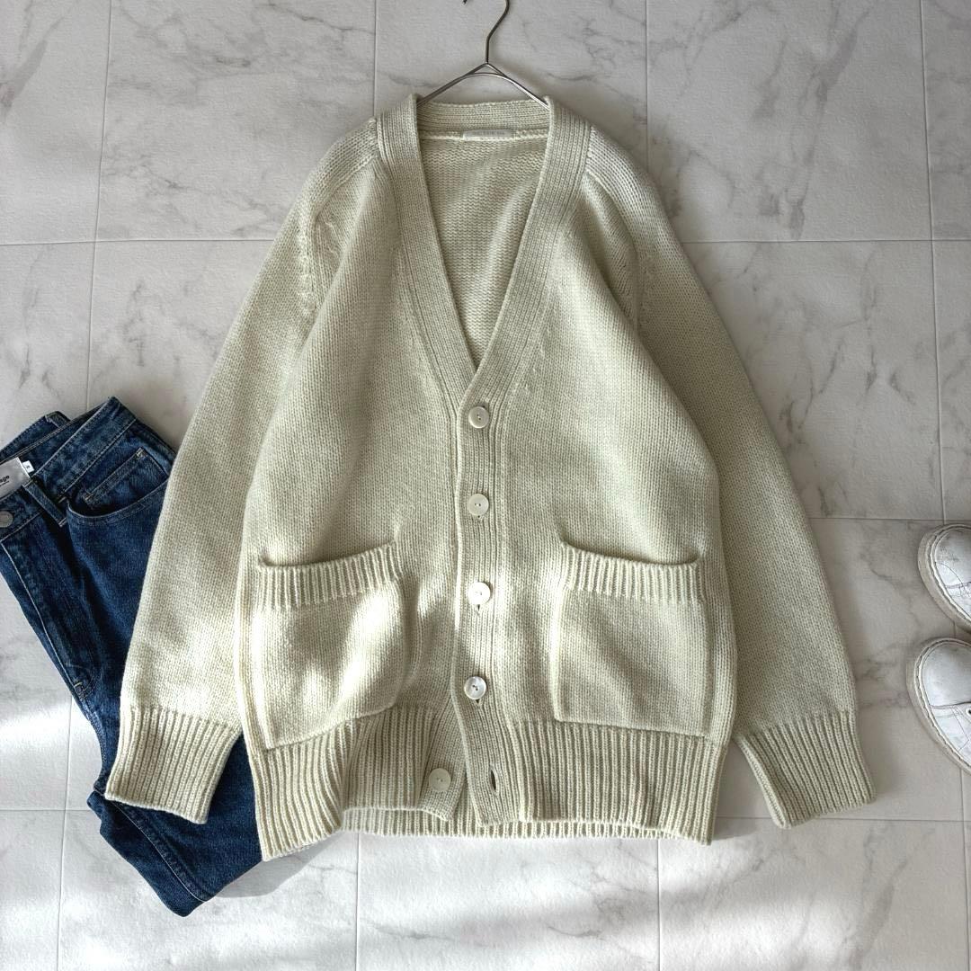 美品 ギャルリーヴィー♡ファインウール ロングカーディガン 春色 定価3.9万 ファインウール Vネックロングカーディガン｜トゥモローランド 公式通販