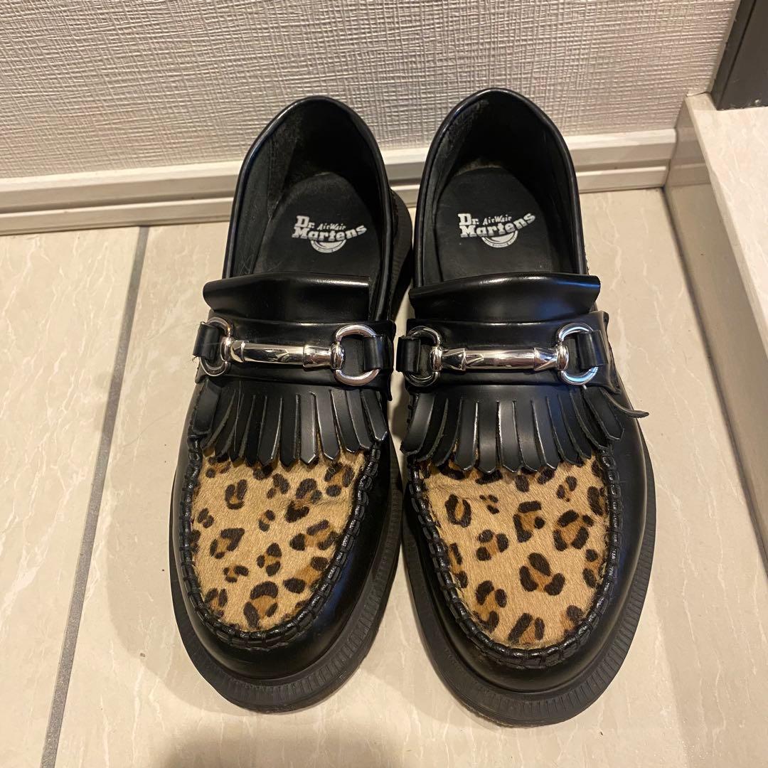 chun様専用 ドクターマーチン レオパードローファーシューズ楽天市場