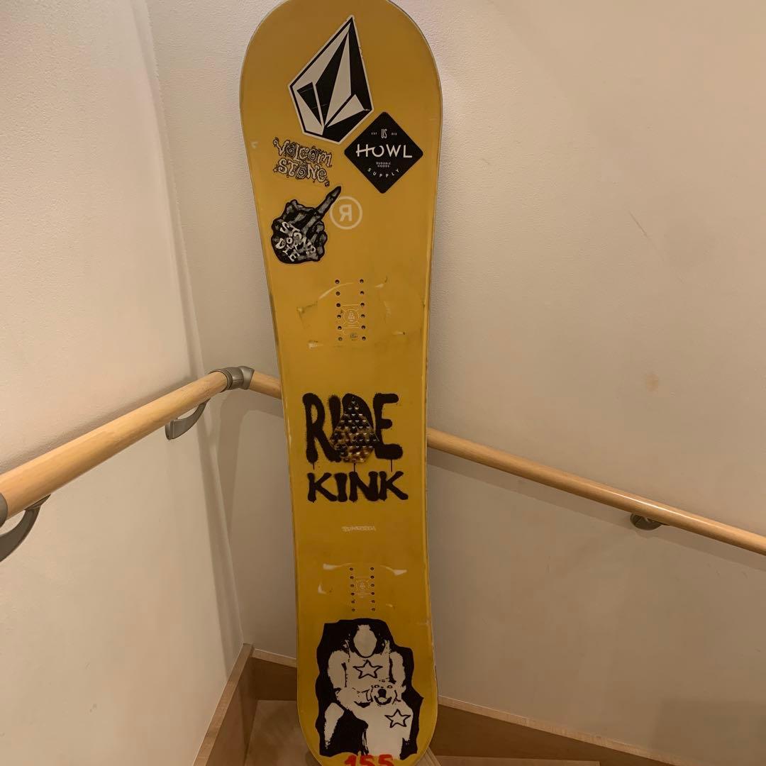 スノーボード ride kink155 Amazon | Ride Kink メンズ スノーボード 143 | Ride | ボード・ボード