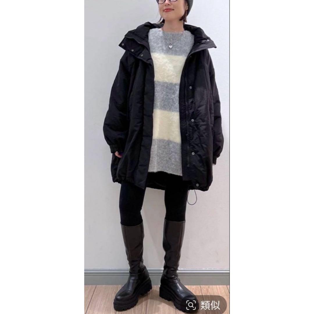 kmk様専用】ローリーズファームモンスターコート ブラックLF723044AD