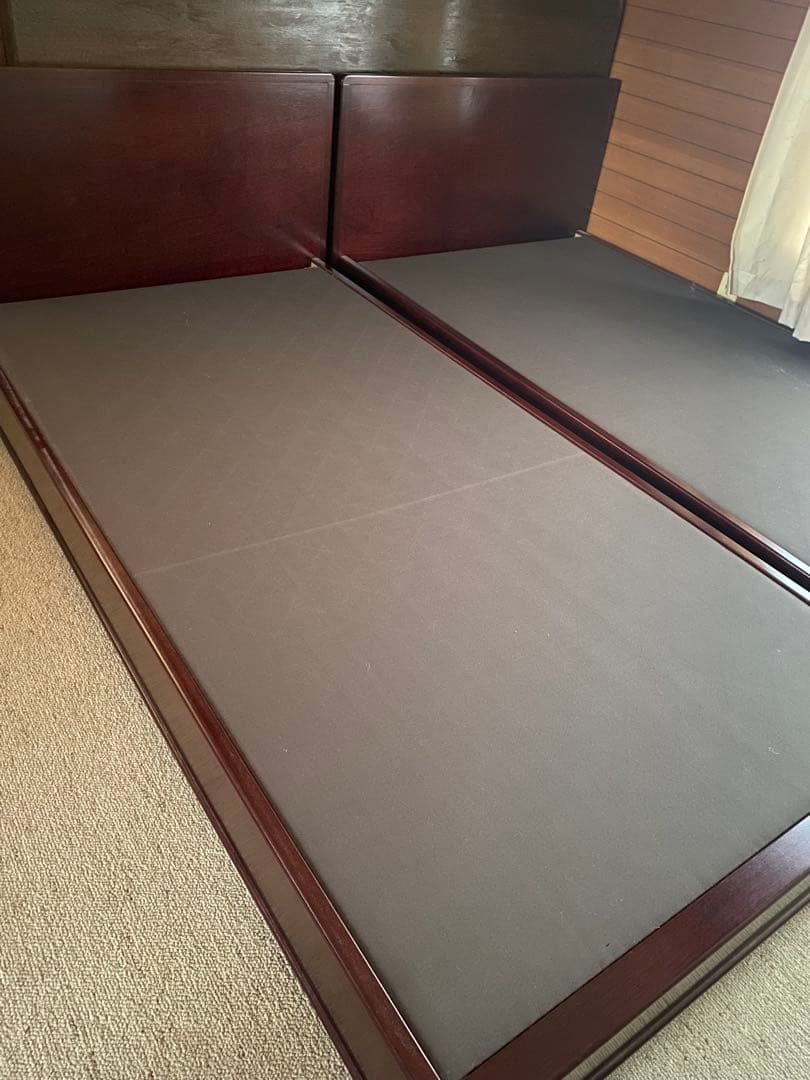 美品　シングルベッド　日本ベッド セラーズシェルフ | 眠りから暮らしを考える日本ベッド