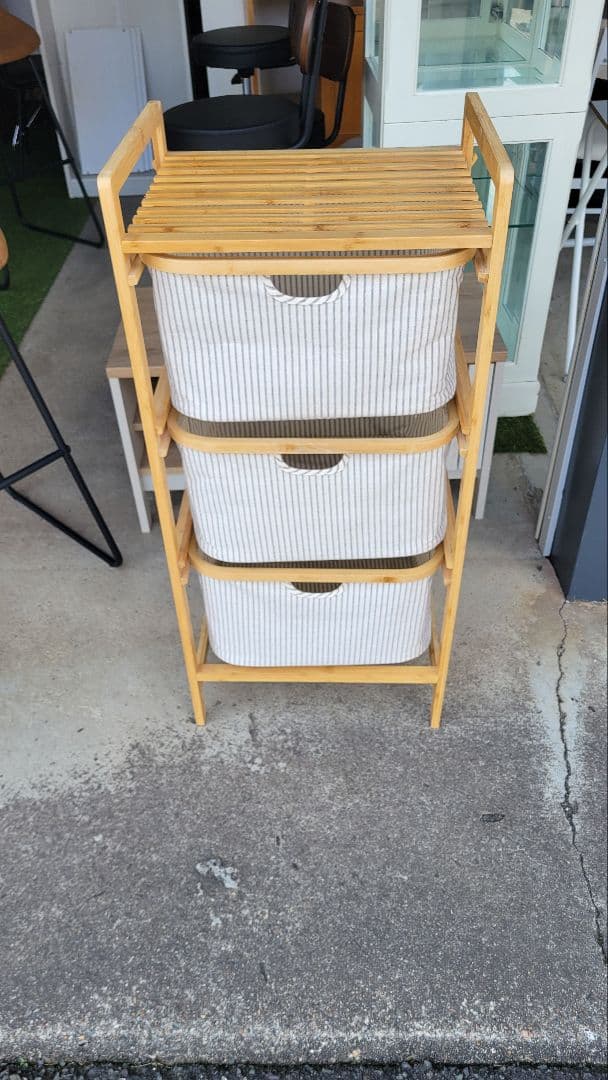 専用!! 収納棚 山善（YAMAZEN） ラック 棚 木製棚板 4段 幅85.5 奥行き41.5 高さ123.5