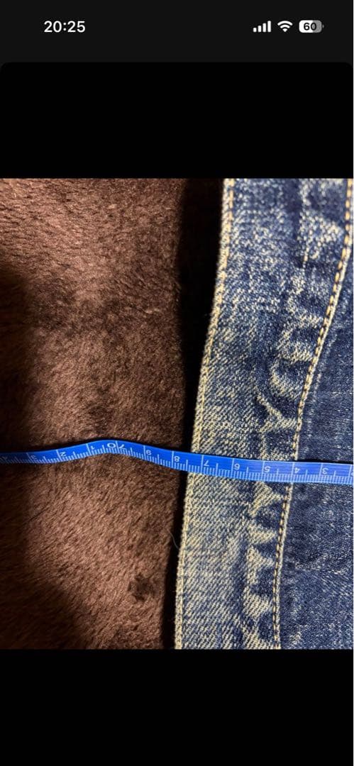 フルカウント デニムジャケット1st 別注モデル Tバック 42サイズ