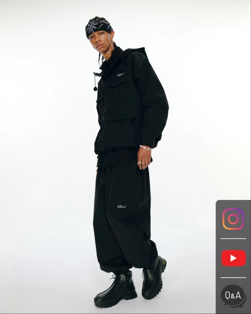 美品COOTIE T/C Weather Hooded Shell Jacket COOTIE PRODUCTIONS / T/C Weather Hooded Shell Jacket | 80-HACHIMARU-