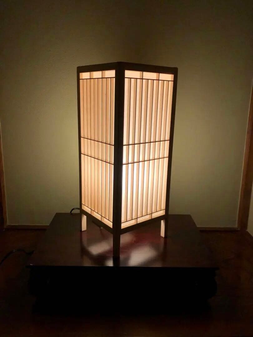 行灯　フロアスタンド　あんどん　組子 楽天市場】組子 行灯 和モダン LED 照明 スタンドライト フロア