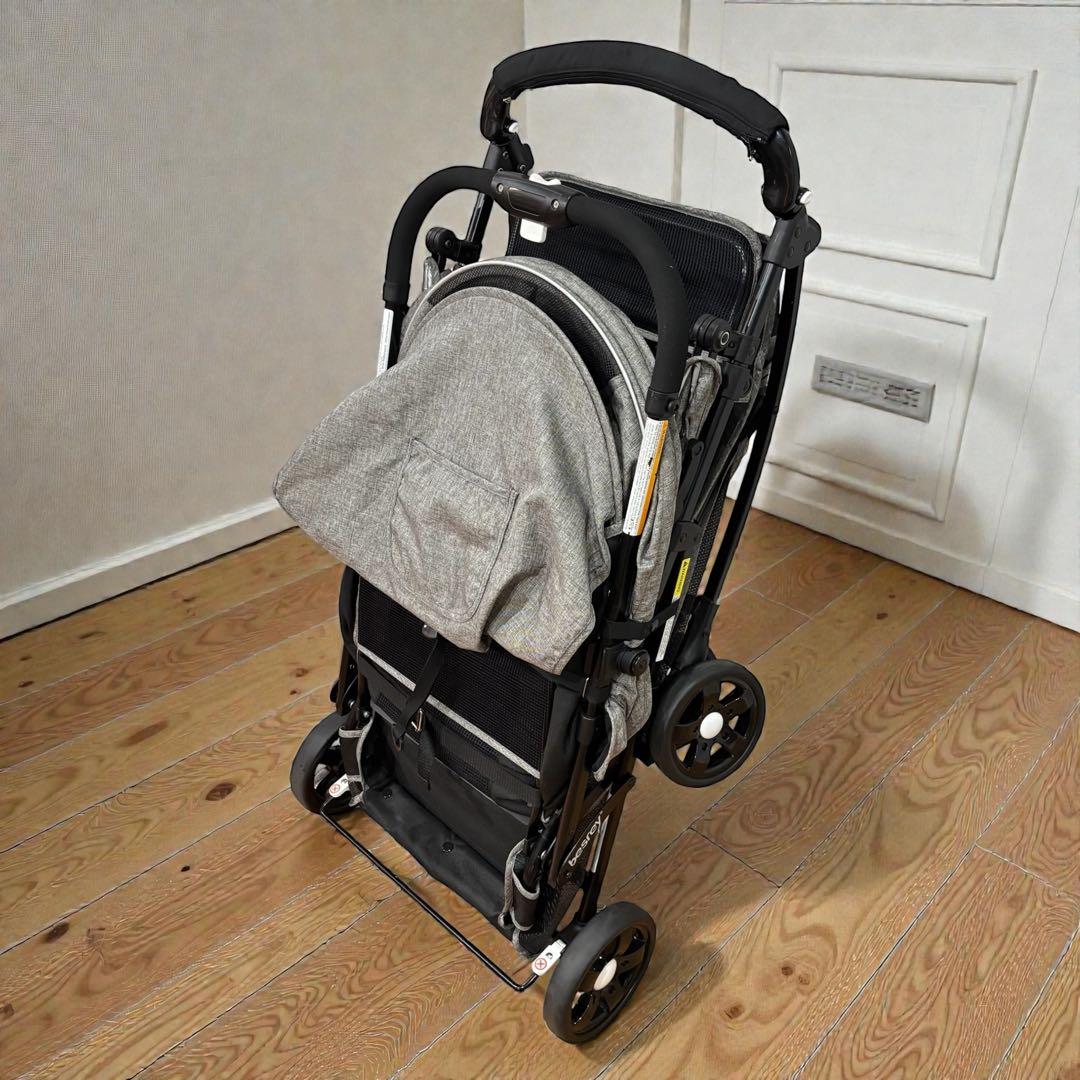 美品❤️besrey ダブルベビーカー 前後2人乗り 年子 双子 軽量タイプ