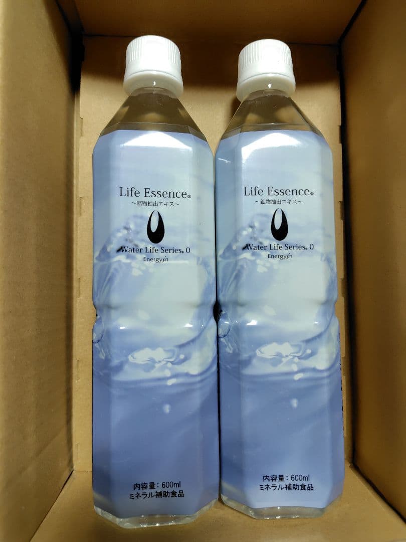 クラブエコウォーター ライフエッセンス 600mL✖2本セット ポタポタクラブ クラブエコウォーター ライフエッセンス600ml×2本