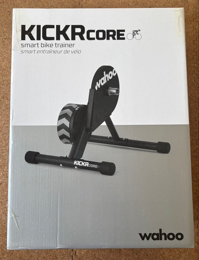 【美品】スマートトレーナー Wahoo KICKR CORE ワフー KICKR CORE （キッカーコア）ダイレクトドライブ式スマート