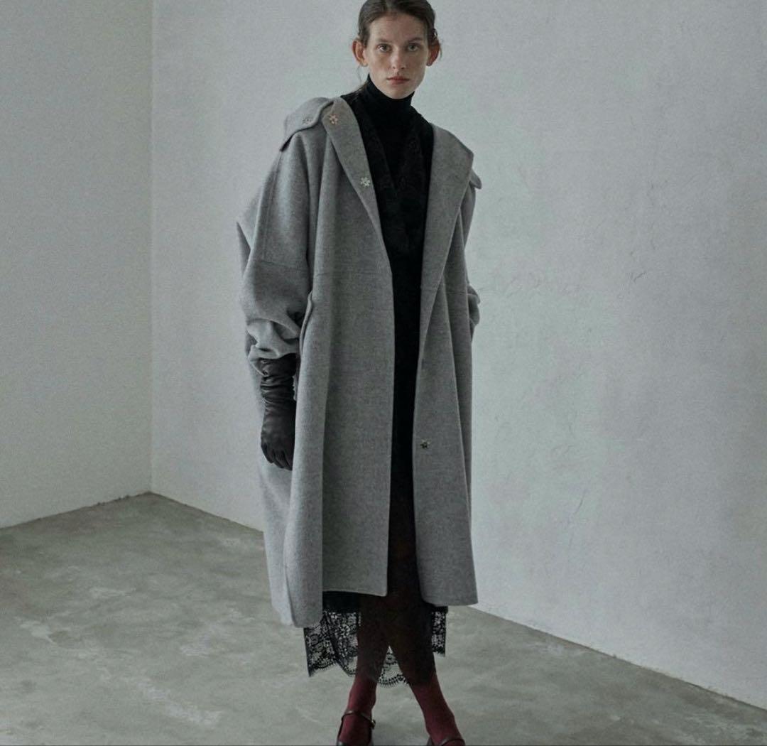 LE CIEL BLUE ルシェルブルー グレー コート - メルカリ