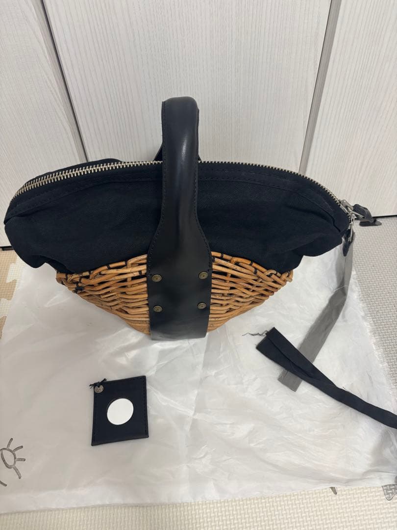 エバゴス ebagos ワンハンドル　かごバック 楽天市場】エバゴス ebagos ワンハンドルかごバッグ 【中古】【20E42