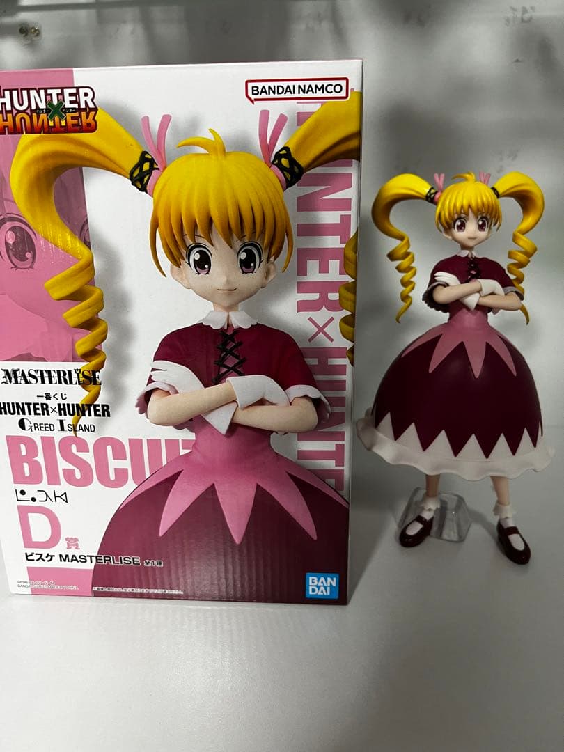 ハンターハンター　一番くじ　フィギュア　d賞　ビスケ　グリードアイランド 一番くじ HUNTER×HUNTER GREED ISLAND 発売日：2024年12月下旬発売予定