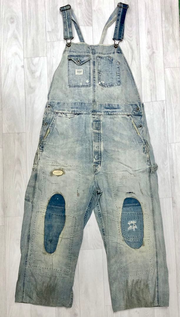 RRL ダブルアールエル オーバーオール リペアダメージ加工 ラルフローレン 000000002752_1_I4td47S.jpg