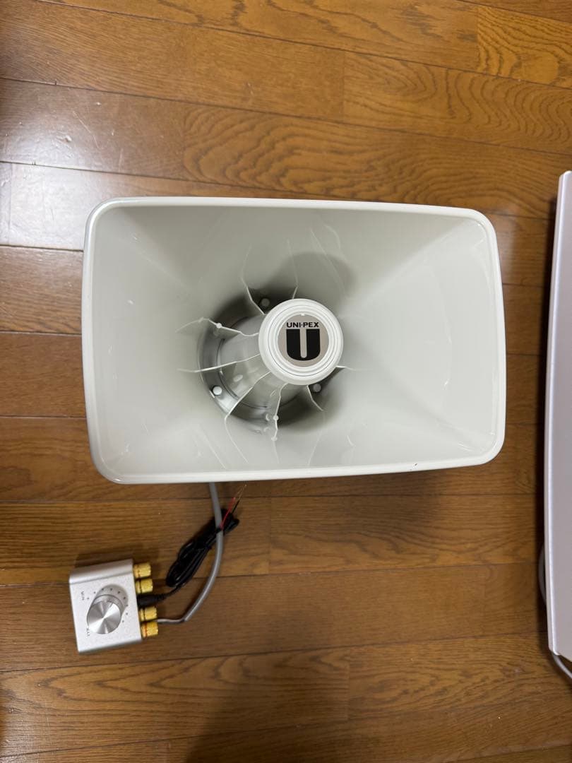 ユニペックス　拡声器　Bluetooth 拡声器 ユニペックス 100W 車載ホーンスピーカー H-542/100 : メガホン