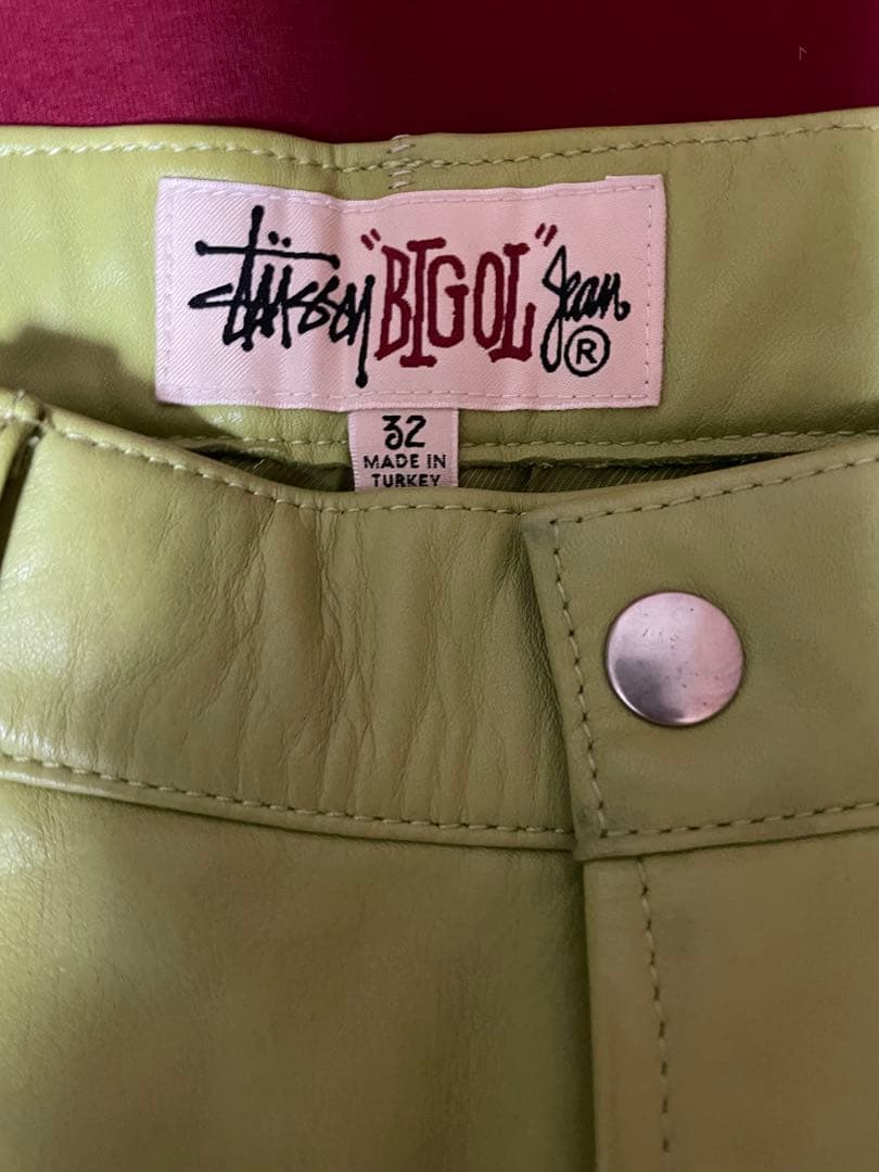 Stüssy Baggy Leather Short 38 Supreme 32 - メルカリ