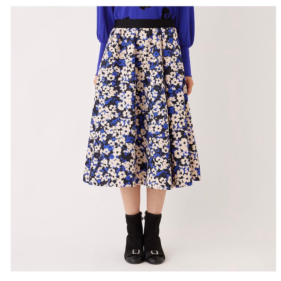 【新品】TO BE CHIC アブストラクトフローラル スカート TO BE CHIC｜アブストラクトフローラル スカート | Rakuten Fashion