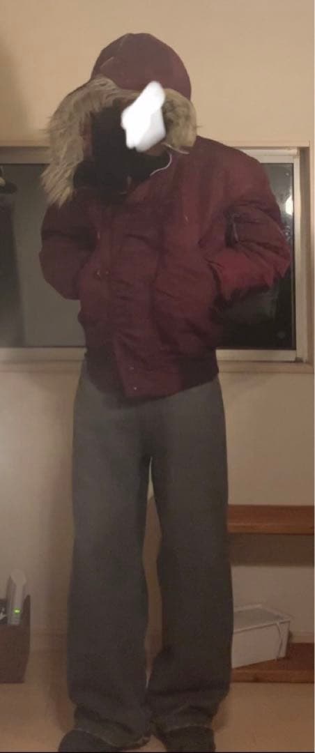 極美品 80s alpha N2B ボルドー ARMY ミリタリー us - メルカリ