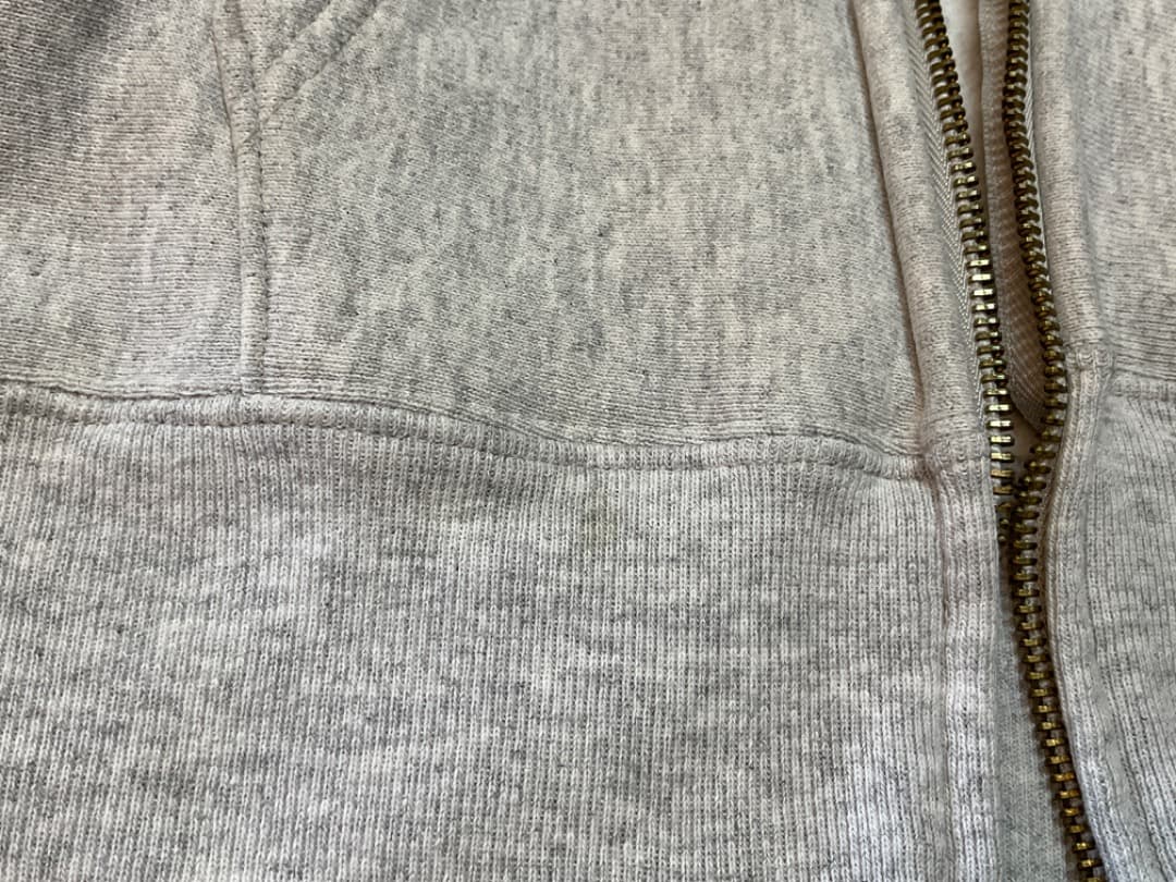 Champion 赤単タグ 70s復刻 USA製 リバースウィーブ ジップパーカ