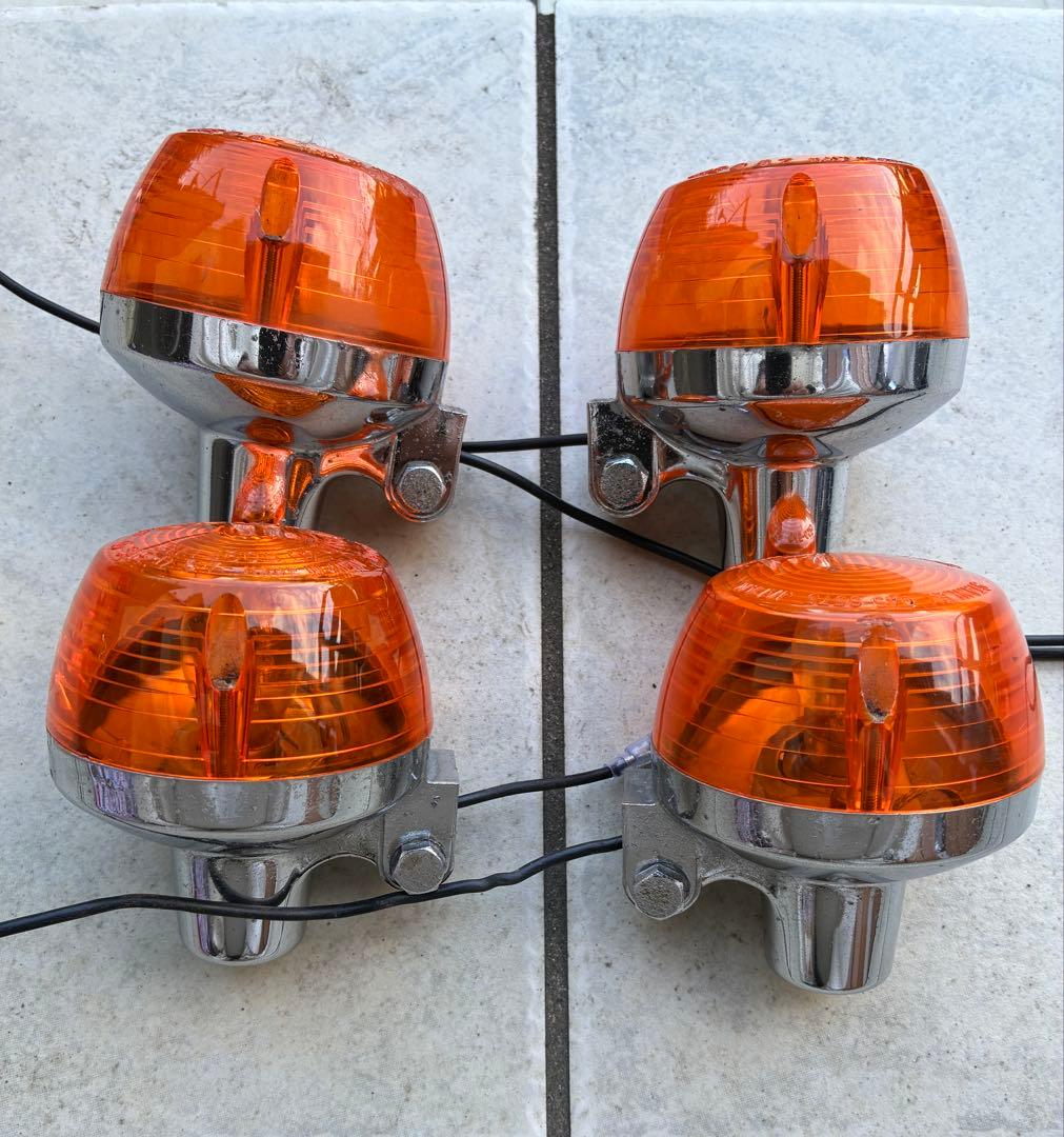 旧CB400four 純正ウィンカー 純正当時物 CB400F 1975 楽天市場】CB400F ヨンフォア CB350F CB750K0~K6 純正レンズ付き