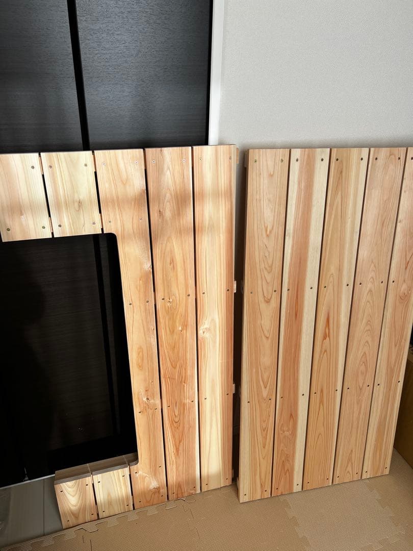 おうちDEサウナrich 専用スノコ 職人さん手作り おうちDEサウナ専用設計『サウナすのこ』【1人用