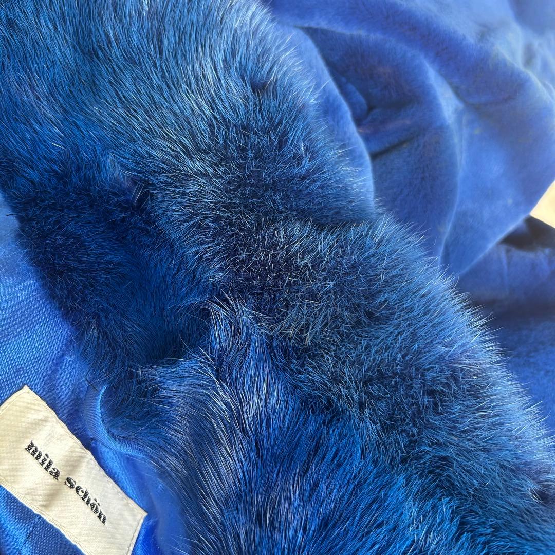 mila schön ミラショーン ミンク 毛皮ジャケット ヴィンテージ M