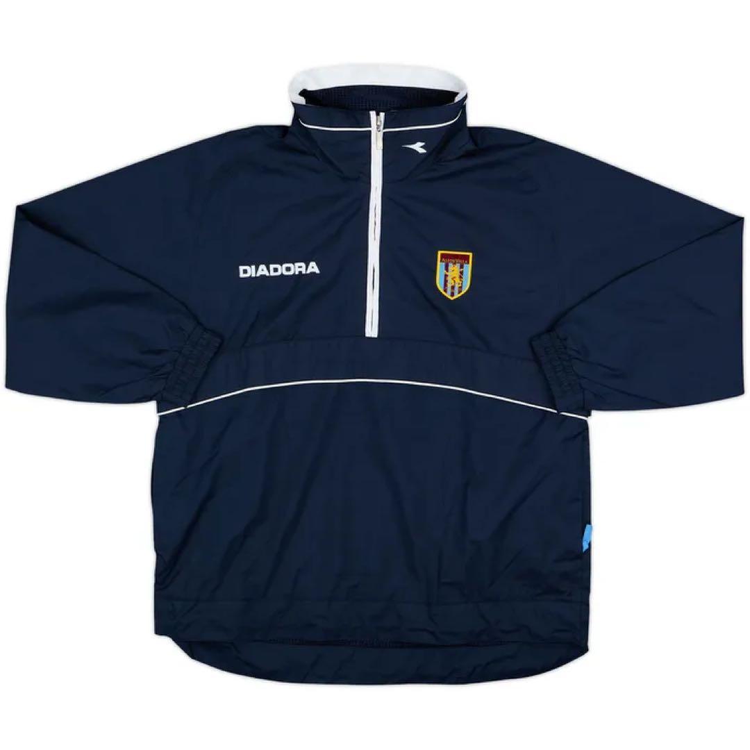 ジャケット・アウター Aston Villa Diadora 1/4 Zip Drill Top 公式 Aston Villa アパレル＆商品 | DAZN