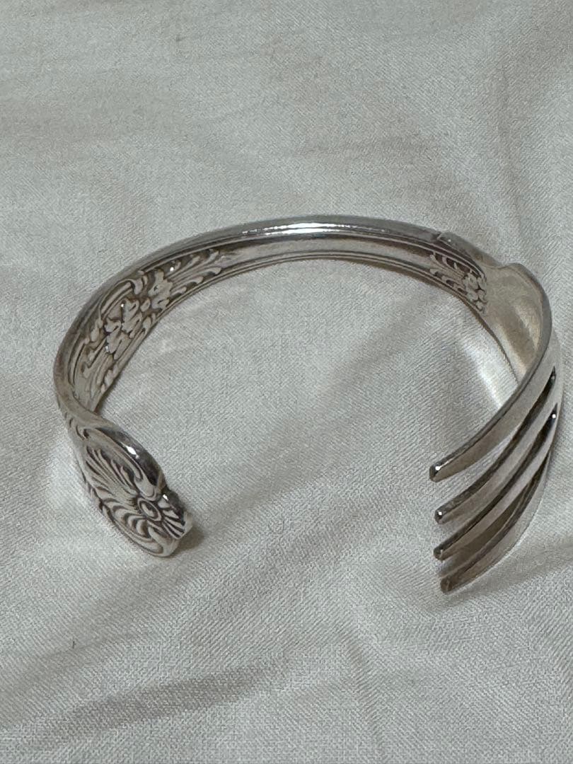 old Tiffany シルバーバングル シルバー925 フック＆アイバングル シルバー ヴィンテージ|ティファニー TIFFANY