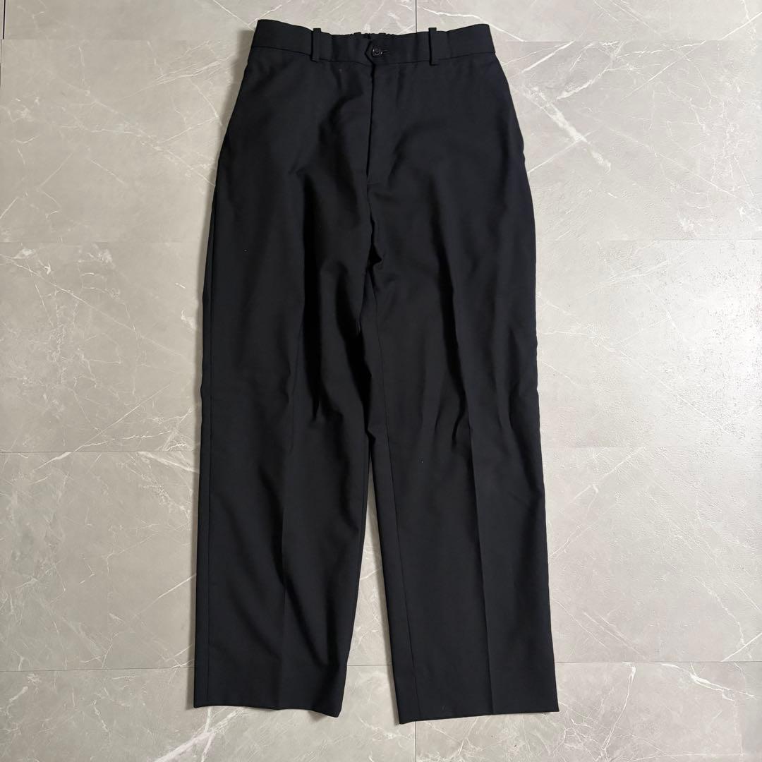 MARKAWARE スラックス　ブラック　トロピカルウール　サイズ2 markaware（マーカウェア） スラックス 「markaware/marka」「別注