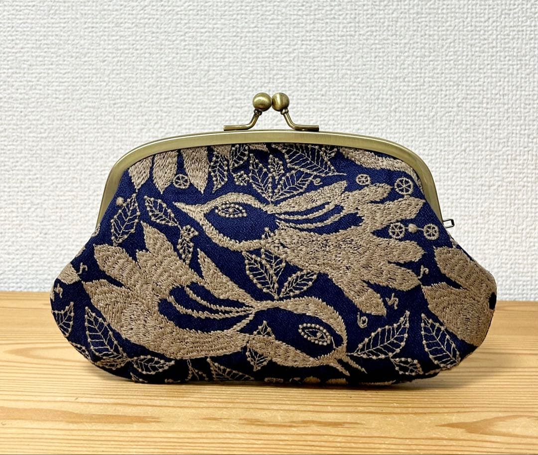 【該当者さま専用作品につきご購入不可となります】 がま口ポーチ 4点