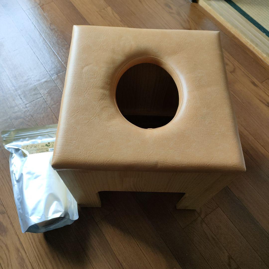 よもぎ蒸し 椅子 パック セット 温楽 高級版 よもぎ蒸しセット6品 職人の手作り 日本製 椅子 高反発