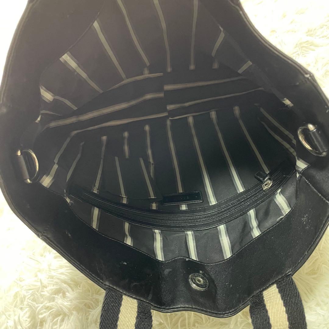 バリー BALLY トートバッグ ハンドバッグ トレスポ レザー ブラック A4