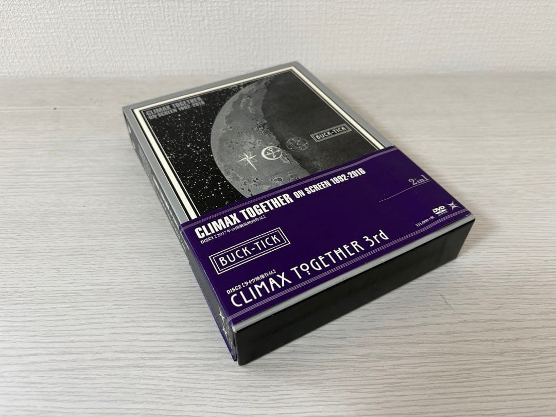 BUCK-TICK CLIMAX TOGETHER 3rd DVD完全生産限定 Yahoo!オークション -「buck-tick climax together 3rd」(音楽) の落札