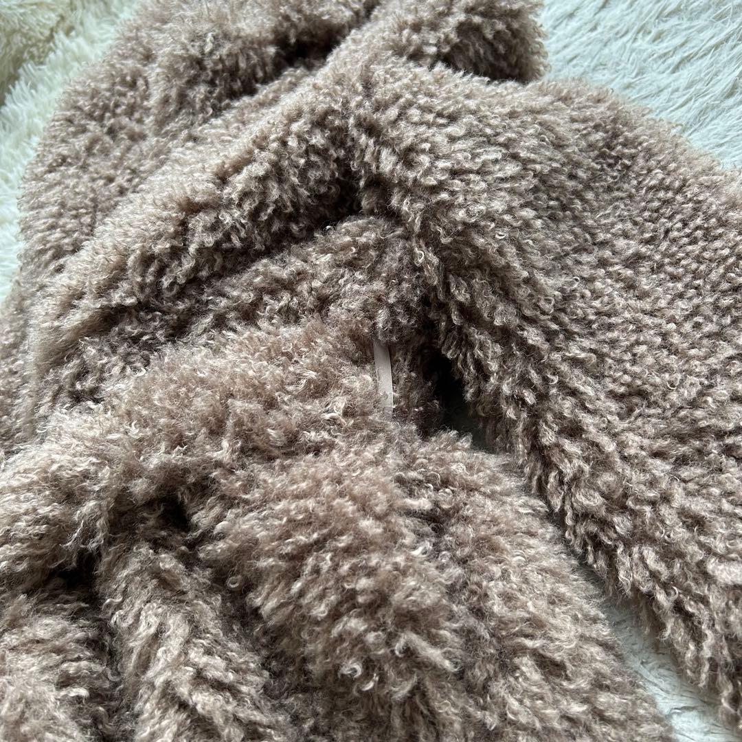 極美品】バーニーズニューヨーク テディベアロングコート ベルト