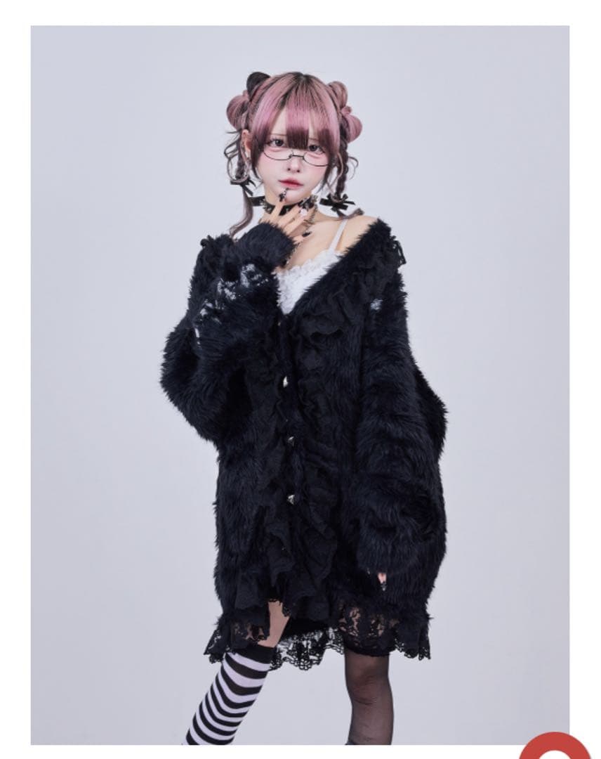 トップス QOOZA IMVAL / Shaggy Cardigan IMVAL / Shaggy Cardigan - QOOZA