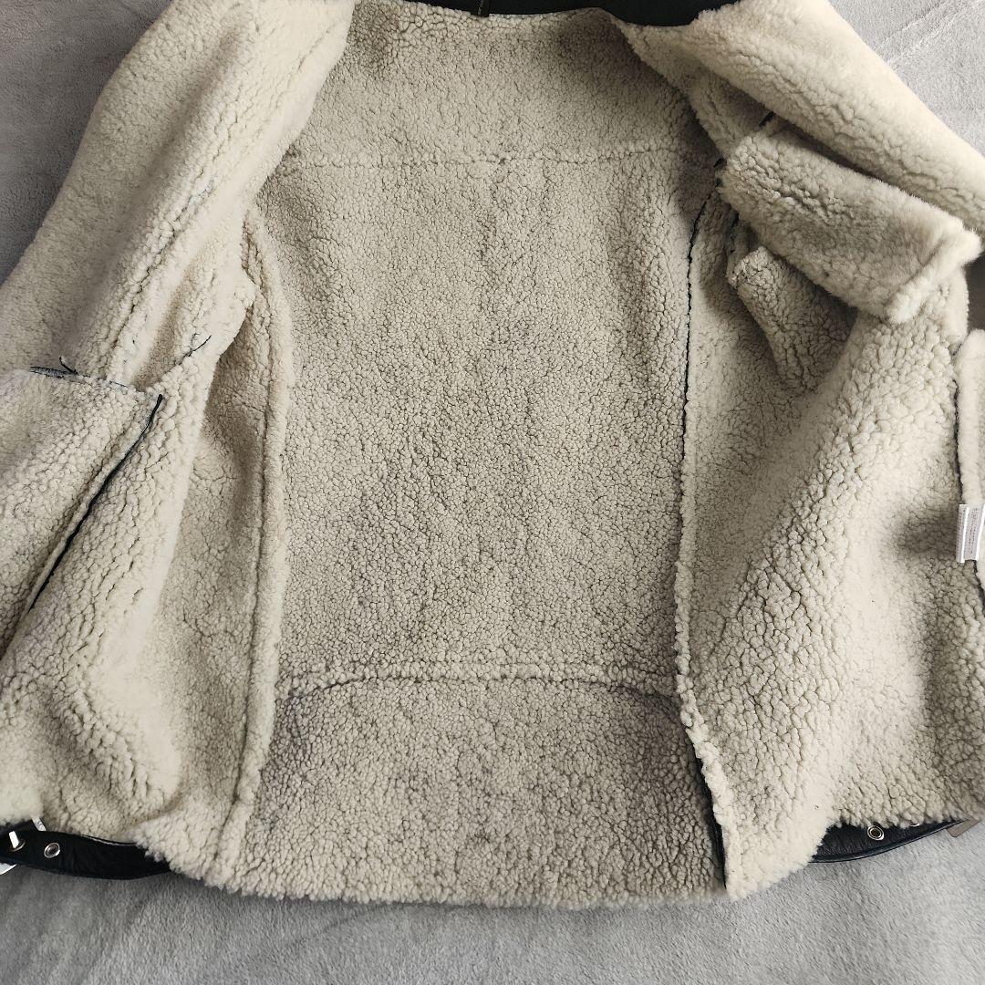 定価10万 Glamb シャトームートンライダースII 黒 サイズ2 - メルカリ