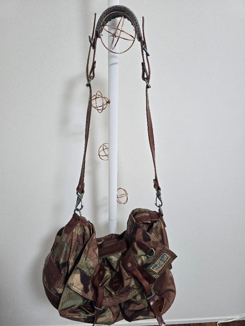 ポロラルフローレンバッグ POLO RALPH LAUREN ナイロン×レザー製 楽天市場】ポロ ラルフローレン バッグ 405967606 003 001 ショルダー