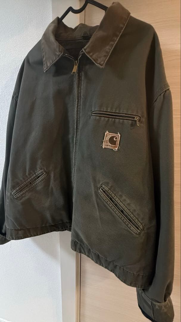 希少 カーハート デトロイトジャケット MOS - メルカリ