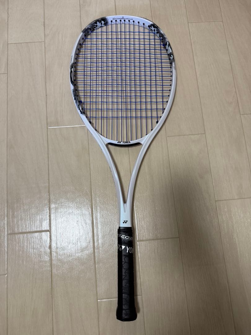 【極美品】2024年 新型ジオブレイク 80V プラウドホワイト UL1 HELIXEDGE ※」が生み出す、新世代スピン ソフトテニスラケット「NEW