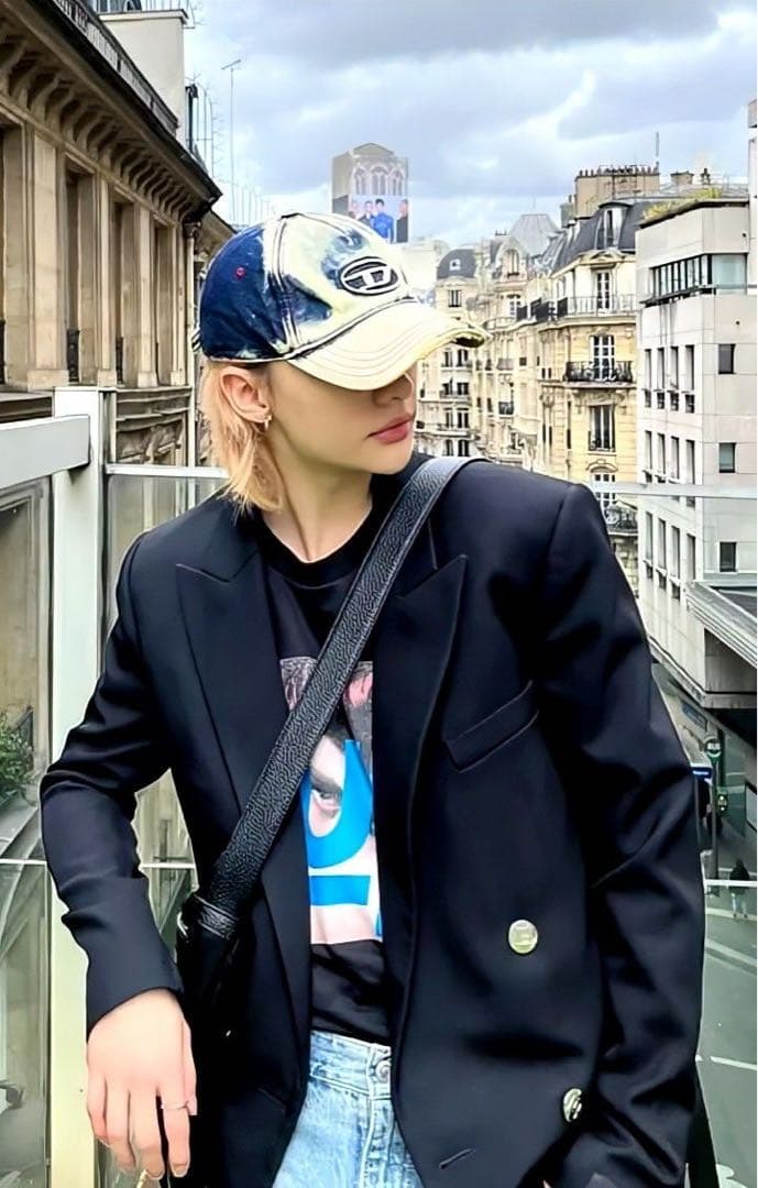 DIESEL C-SEYMON キャップ ヒョンジン着用 - メルカリ