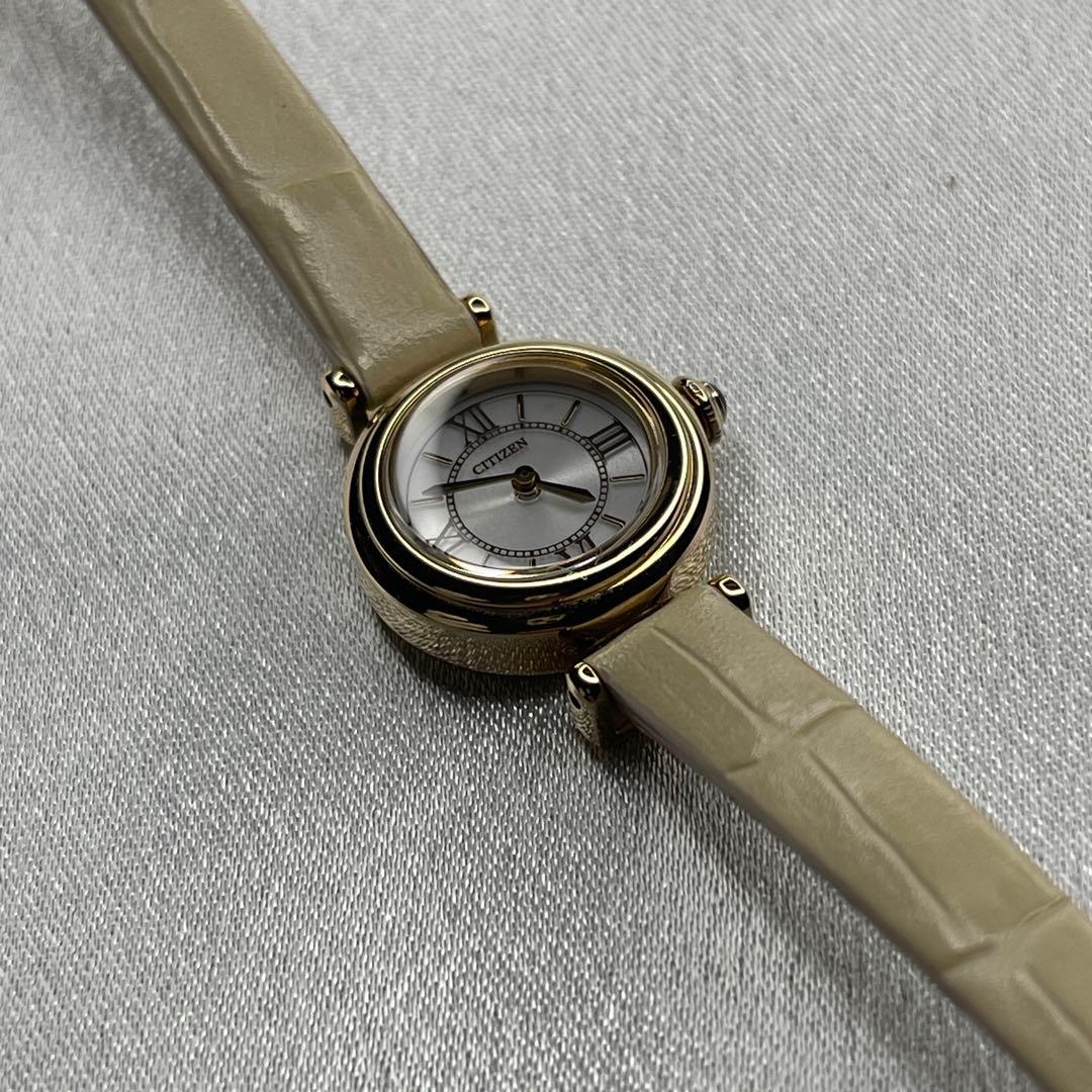 シチズン EG7082-07A エコドライブ レザーベルト 美品 稼動品 - メルカリ