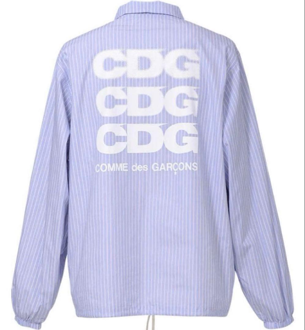 無*ウ様 チェウォン着用　CDG COACH JACKET XL チェウォン着用 COMME des GARCONS CDG コーチジャケット - メルカリ