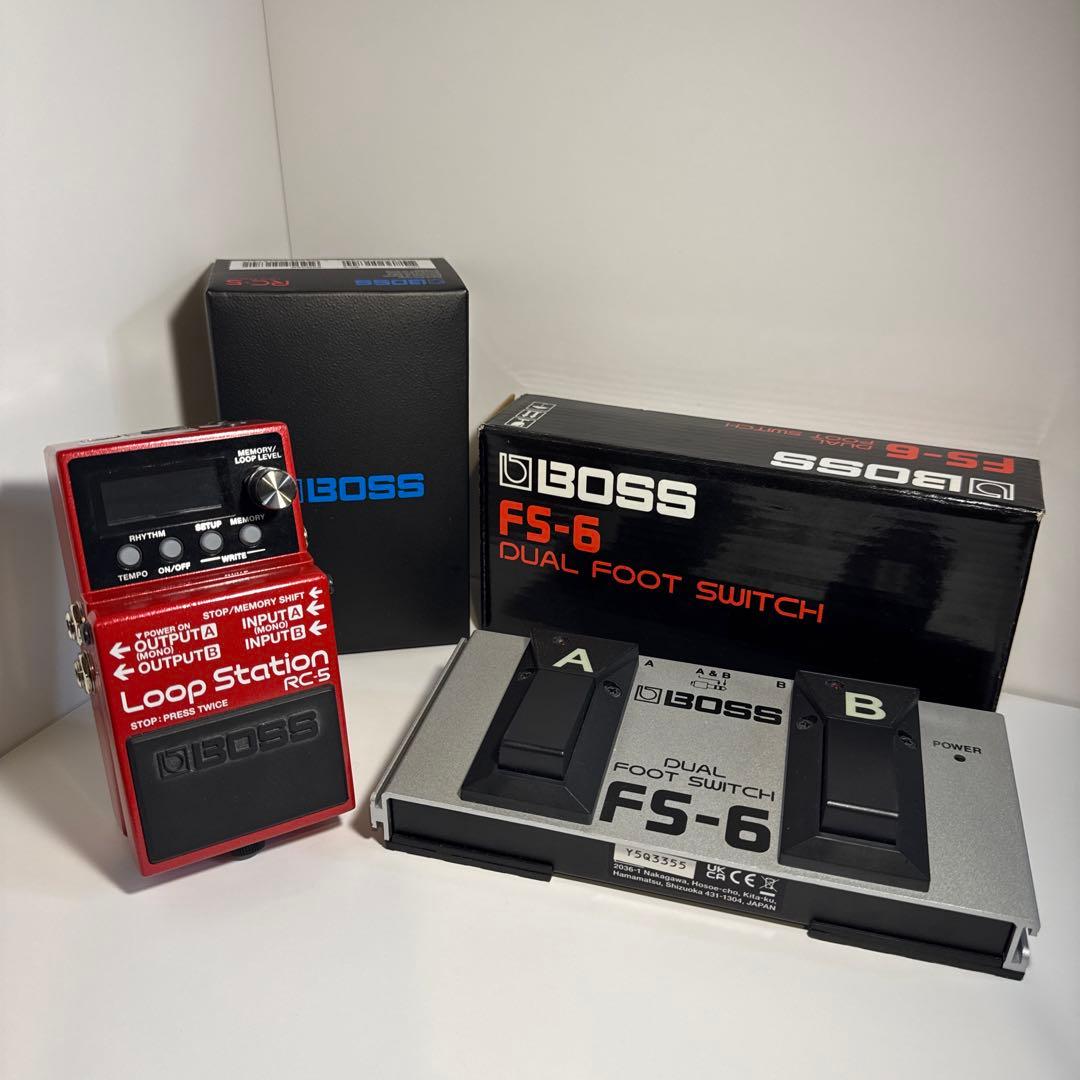 BOSS RC-5 ループステーション + FS-6 BOSS RC-5 Loop Station ｜ イケベ楽器店