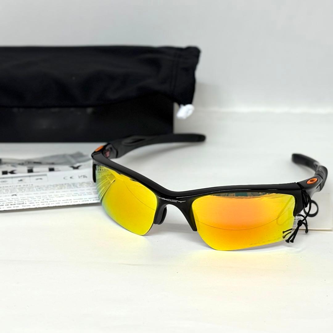 ②OAKLEY ハーフジャケット2.0 XL 9154 偏光 スポーツサングラス 楽天市場】オークリー ハーフジャケット2.0 XL oo9154-6962 ハイ