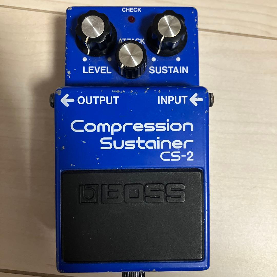 ギター Boss Compression sustainer CS-2 Boss CS-2 Compression Sustainer - Pedal on ModularGrid