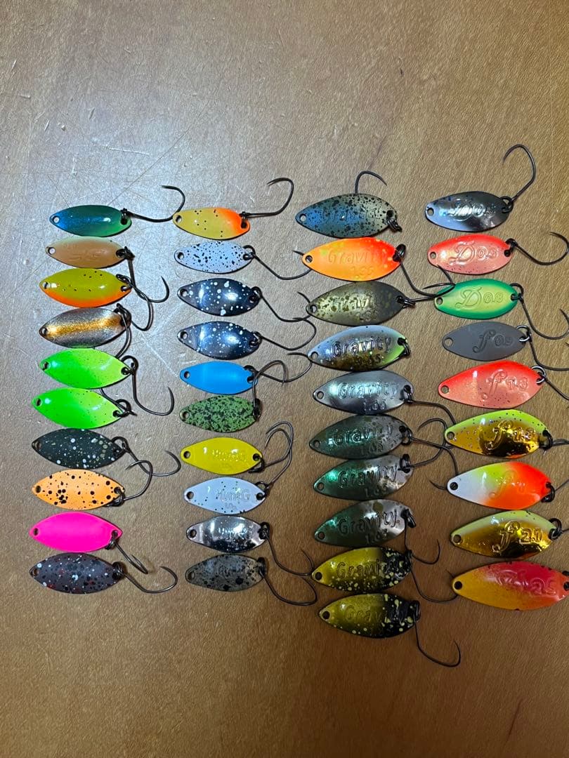 エリアトラウト　フォルテ　グラビティー　ハントG　アキュラシー　39個 オリカラ】なぶら家 アキュラシー グレムリン【メール便OK