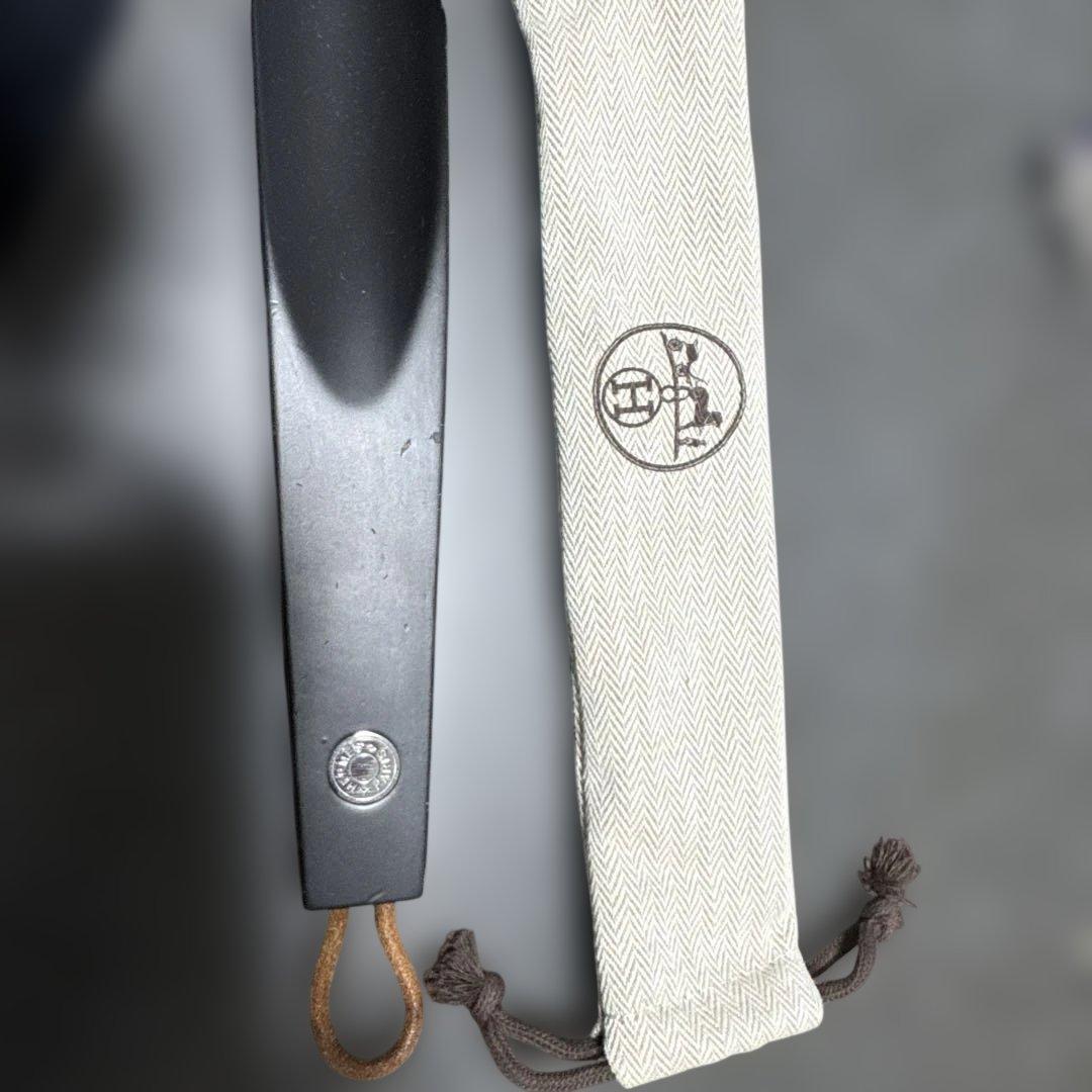 HERMES 靴ベラ HERMES（エルメス） シューホーン 靴ベラ ショス ピエ PM 052052ZH