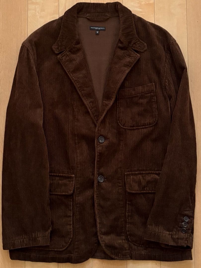 ENGINEERED GARMENTS Loiter Jacket コーデュロイ Engineered Garments Loiter Jacket - Olive - 23F1D001