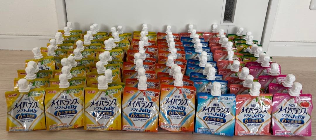 明治 メイバランス ソフトゼリー 6大栄養　80個 Amazon | メイバランスソフトゼリー バラエティBOX B 125ml×24(4種×6