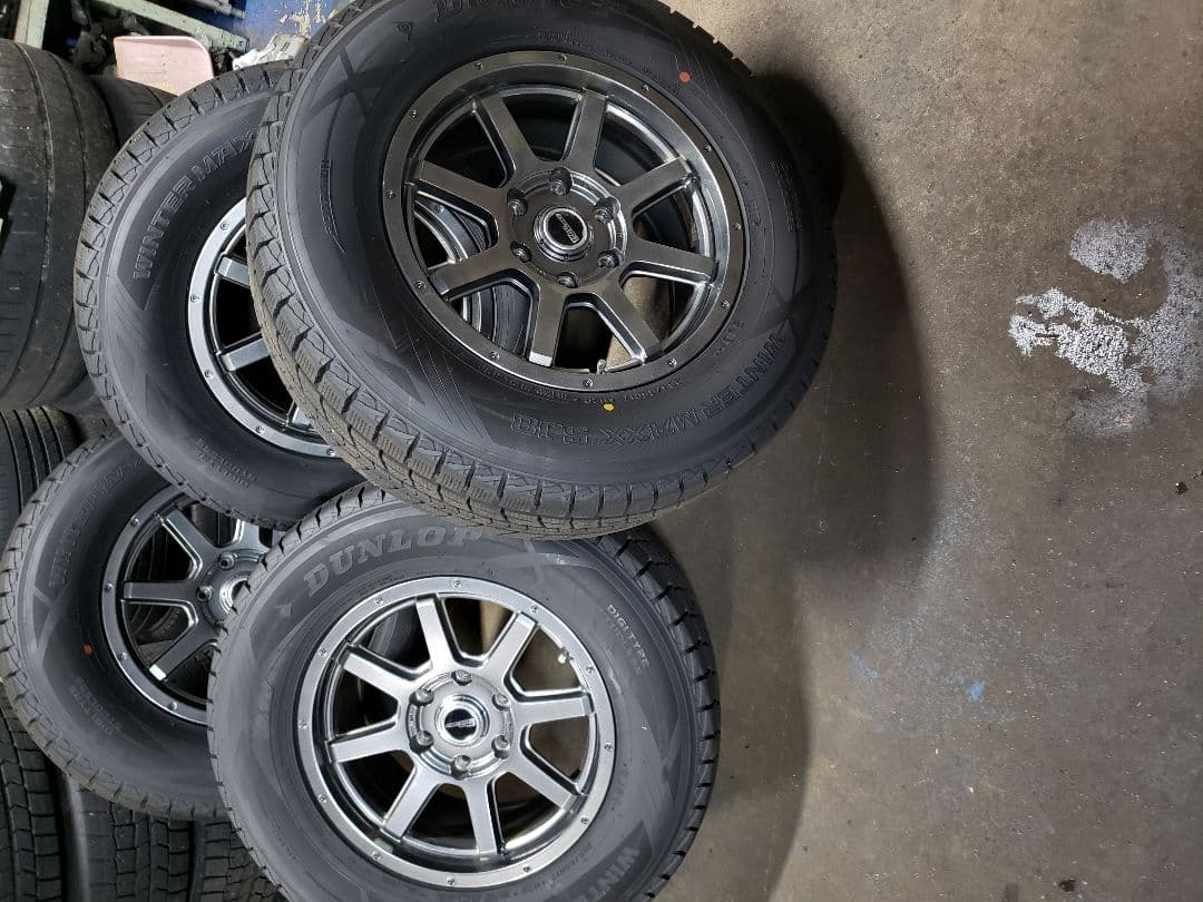 ランクルプラド　　スタッドレスタイヤ　アルミホイール　17インチ　６穴　1本④ HOT STUFF（ホットスタッフ） プラド/ハイラックス等 17インチ 6穴